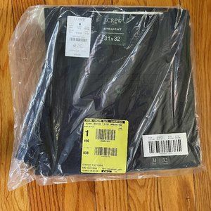 J. Crew Straight-Fit Flex Khaki Pant - Navy 31x32